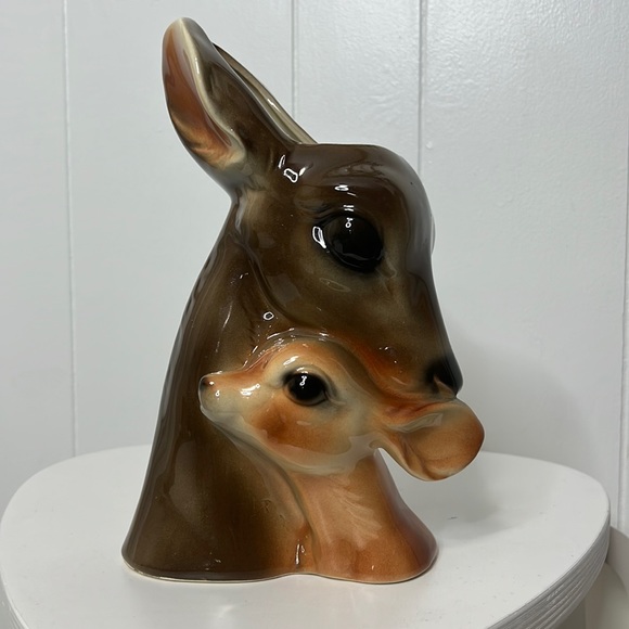 royal copley Other - Vintage ceramic deer doe planter vase Royal copley